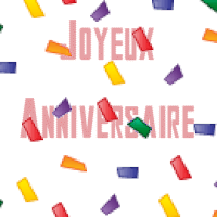 GIF animés joyeux anniversaire
